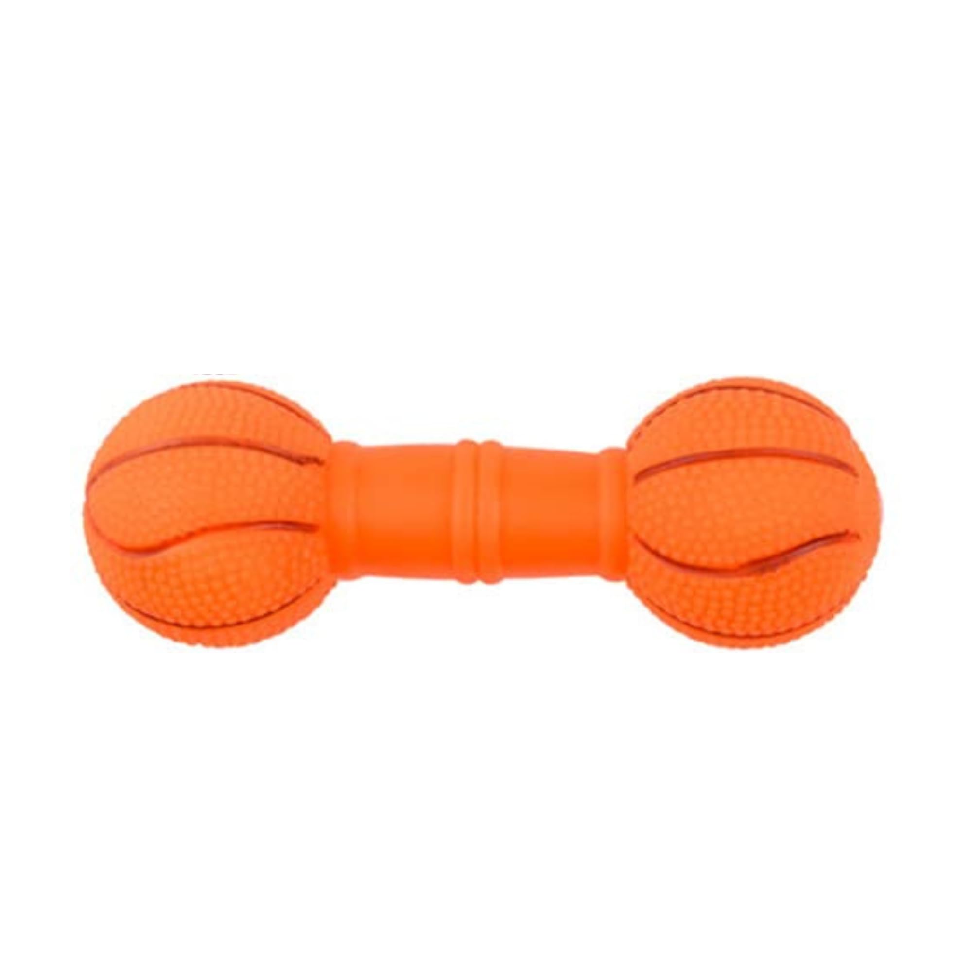 Kittupet Pet Dog Chewing Dumbbell Toy | Puppy Chew Toy Squeaky Interactive Pet Teething Toy For Small Dogs, Cats, Pets (Multicol