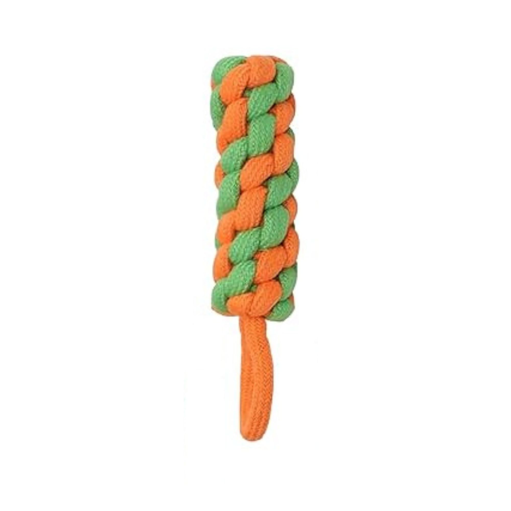 Kittupet Durable Dog Rope Toy For Aggressive Chewers  Thick Cotton Braided Corn Shape Chew Toy For Teething Puppies  Heavy Dut