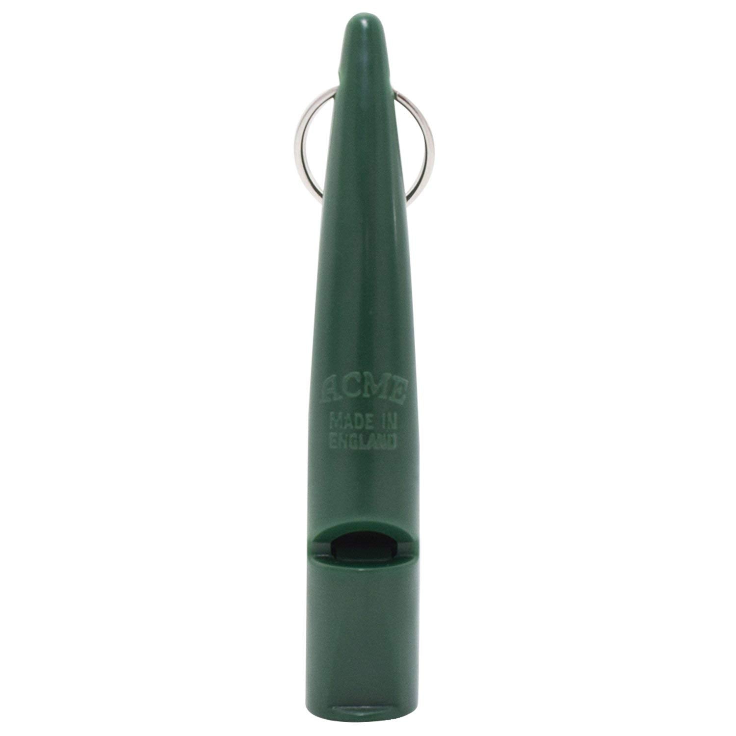 The Acme | Dog Training Whistle Number 211.5 Medium High Pitch, Single Note | Good Sound Quality, Weather-Proof Whistles | Designed And Made In The Uk?(Forest Green)