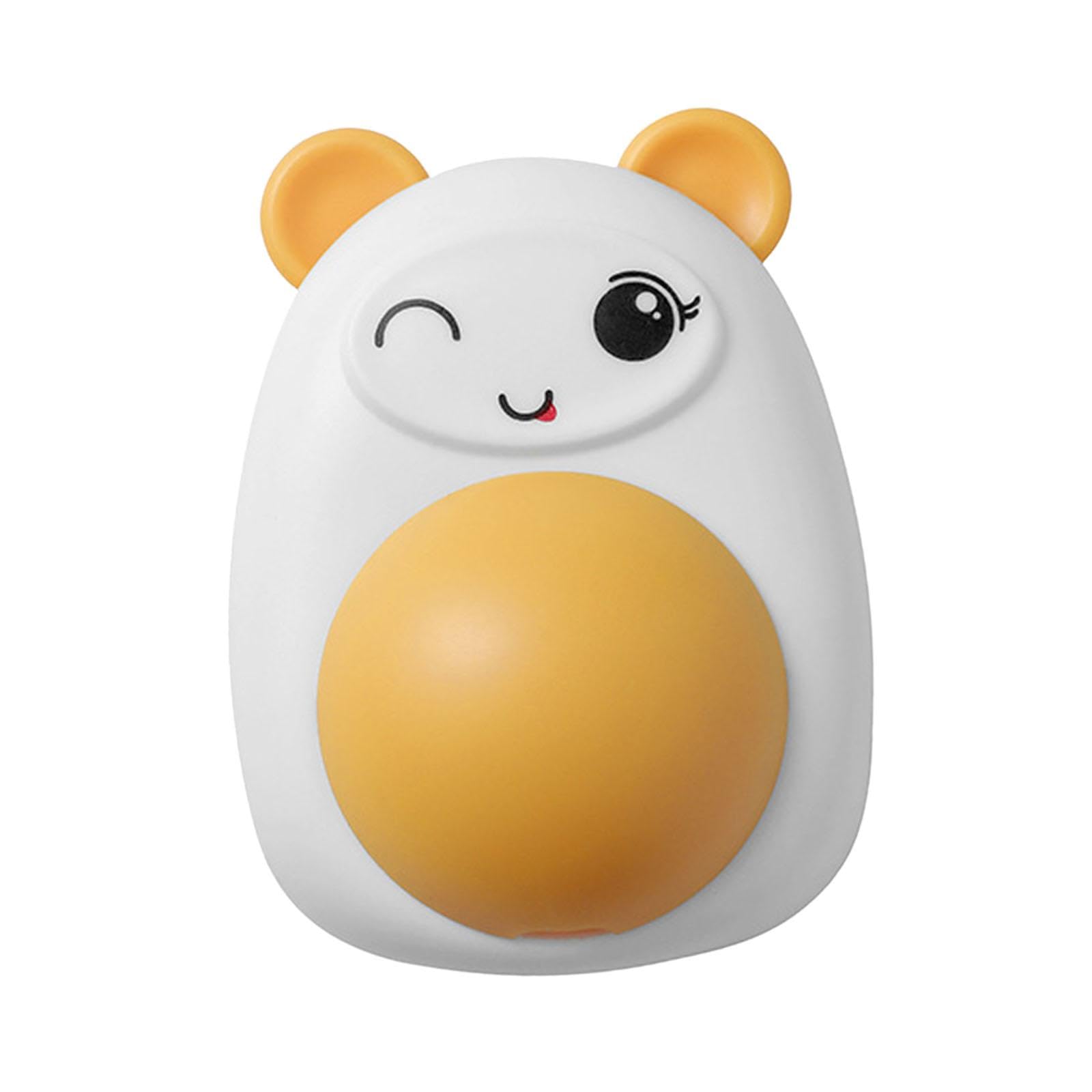 Myaddiction Cat Catnip Balls Interactive Toys With Lid Kitty Playing Kitten Chewing Toys Bear Yellow