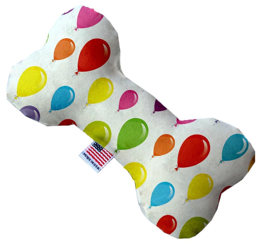 Pet, Dog Plush Heart or Bone Toy, "Birthday Group" (Available in different sizes, and 10 different pattern options!) Confetti Unicorns 8" Plush Heart