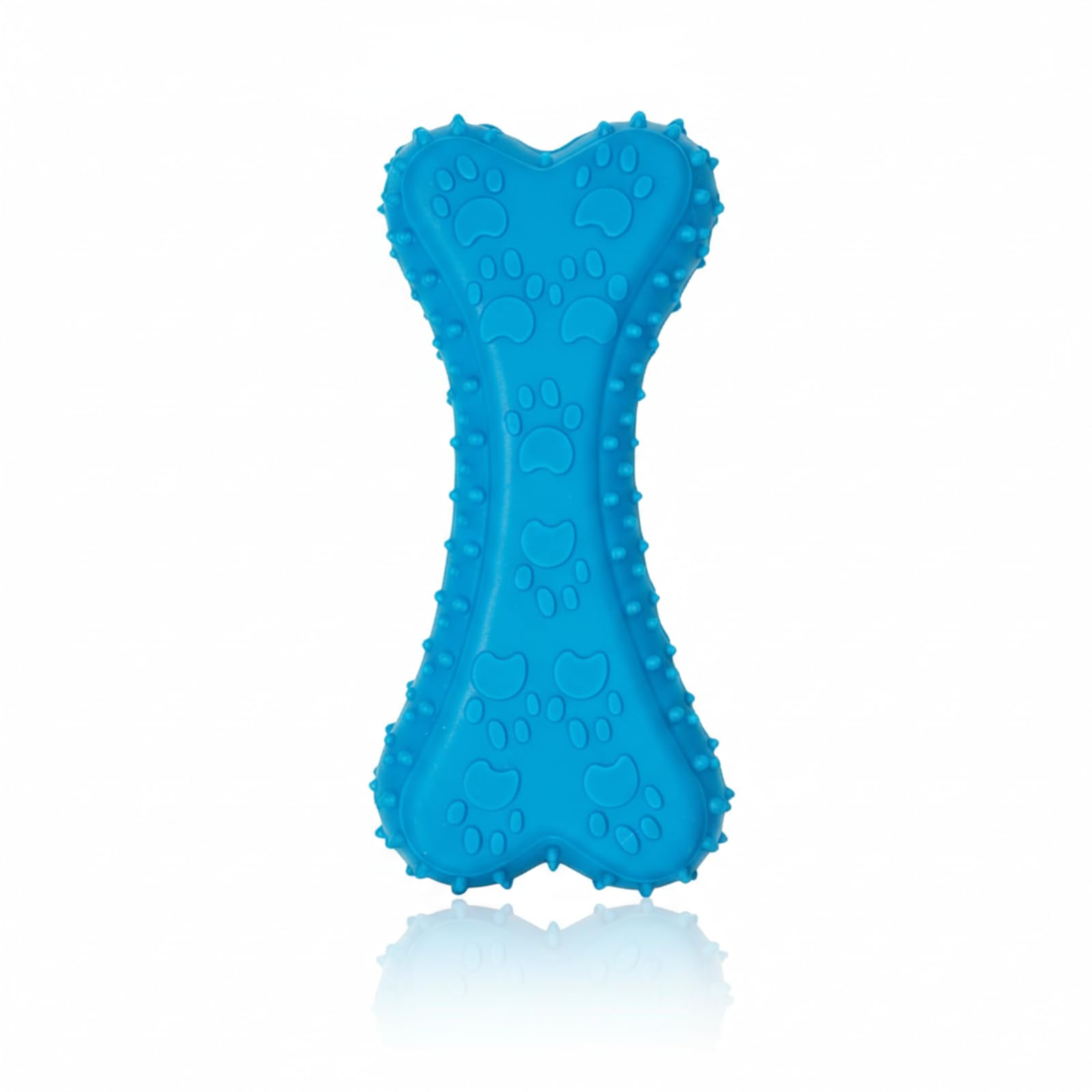 Bohobark Prickle Bone Squeaky Dog Toy  Durable Puppy Teething Toy For Small To Medium Dogs  Dental Chew And Fetch Toy For Aggr