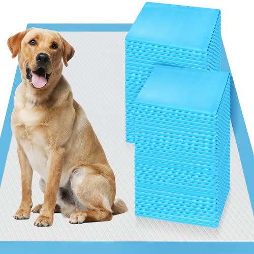 Boscute XXL Pet Training Pads - 30"x36", Heavy Absorbent, Leak-Proof, Quick Dry, Blue, Model CWD-FT, Disposable for Dogs and Cats