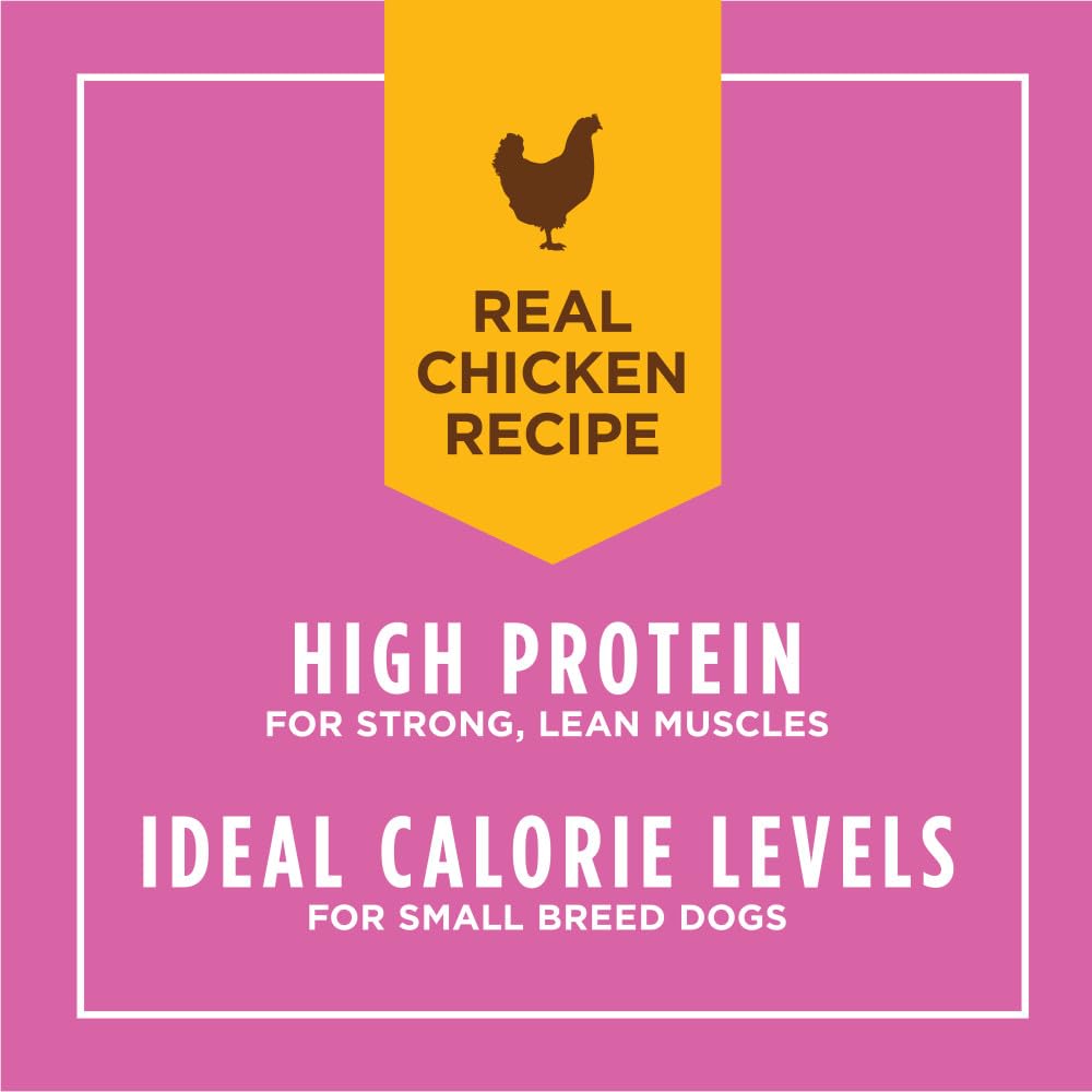 Instinct Original Small Breed, Wet Dog Food, Grain Free Recipe - Real Chicken, 5.5 oz. Cans (Pack of 12)