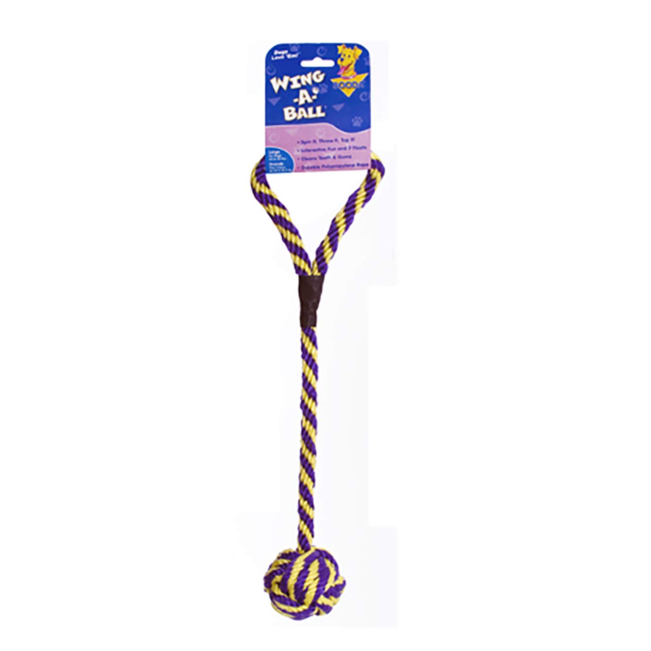 Booda Wing-A-Ball Dog Toy, Large