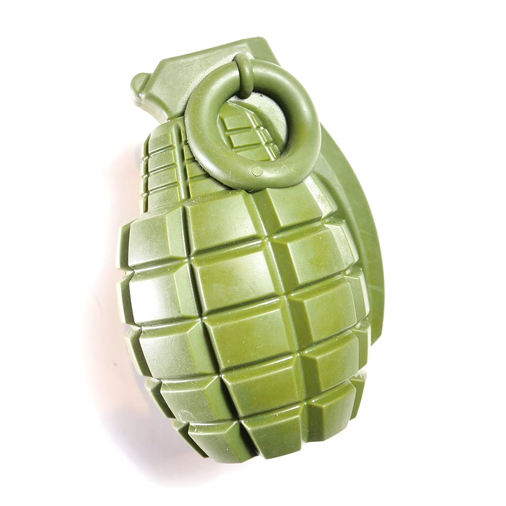 O.G.B. Operation Good Boy Durable Grenade Dog Toy - Patriotic Military Gear Inspired Chew Toy - Durable,Teething, and Interactiv