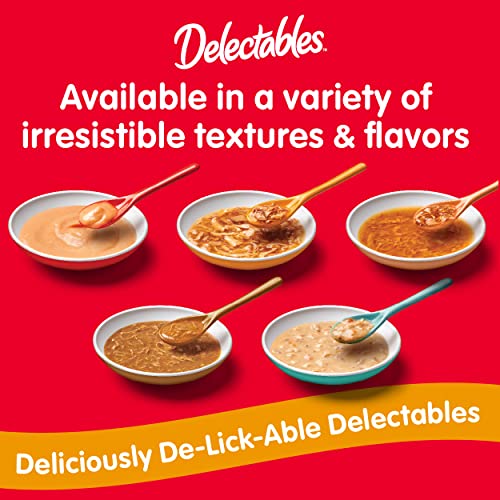 Hartz Delectables Stew Chicken & Tuna Lickable Wet Cat Treats, 30 Count