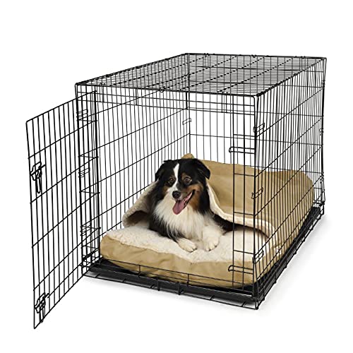 Snoozer Cozy Cave Crate Pet Bed, Medium - Khaki
