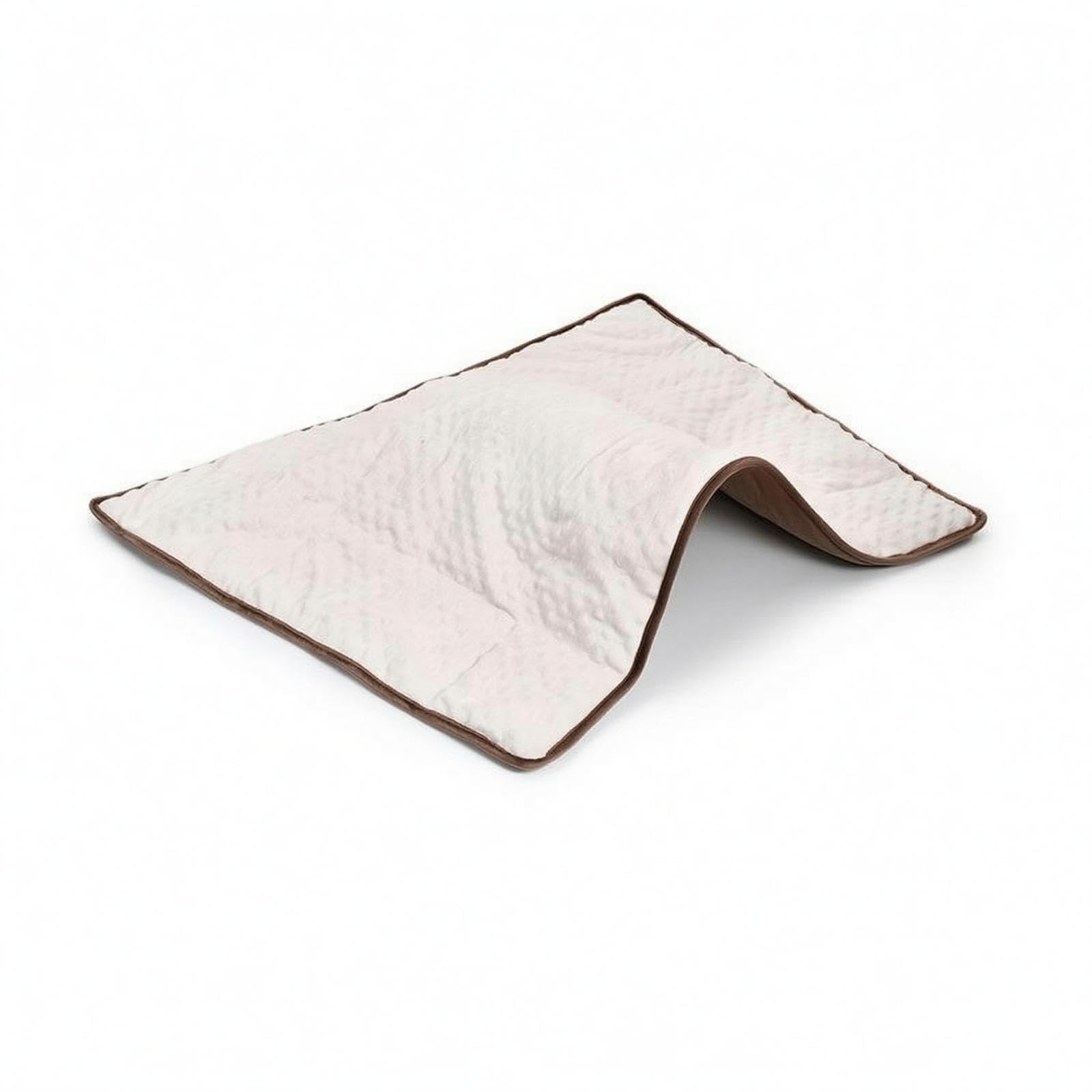 STYLEHEAVEN Weighted Dog Blanket Glass Bead Filled Soothing Pet Blanket Beige S|Pet Supplies| Dog Supplies| Blankets