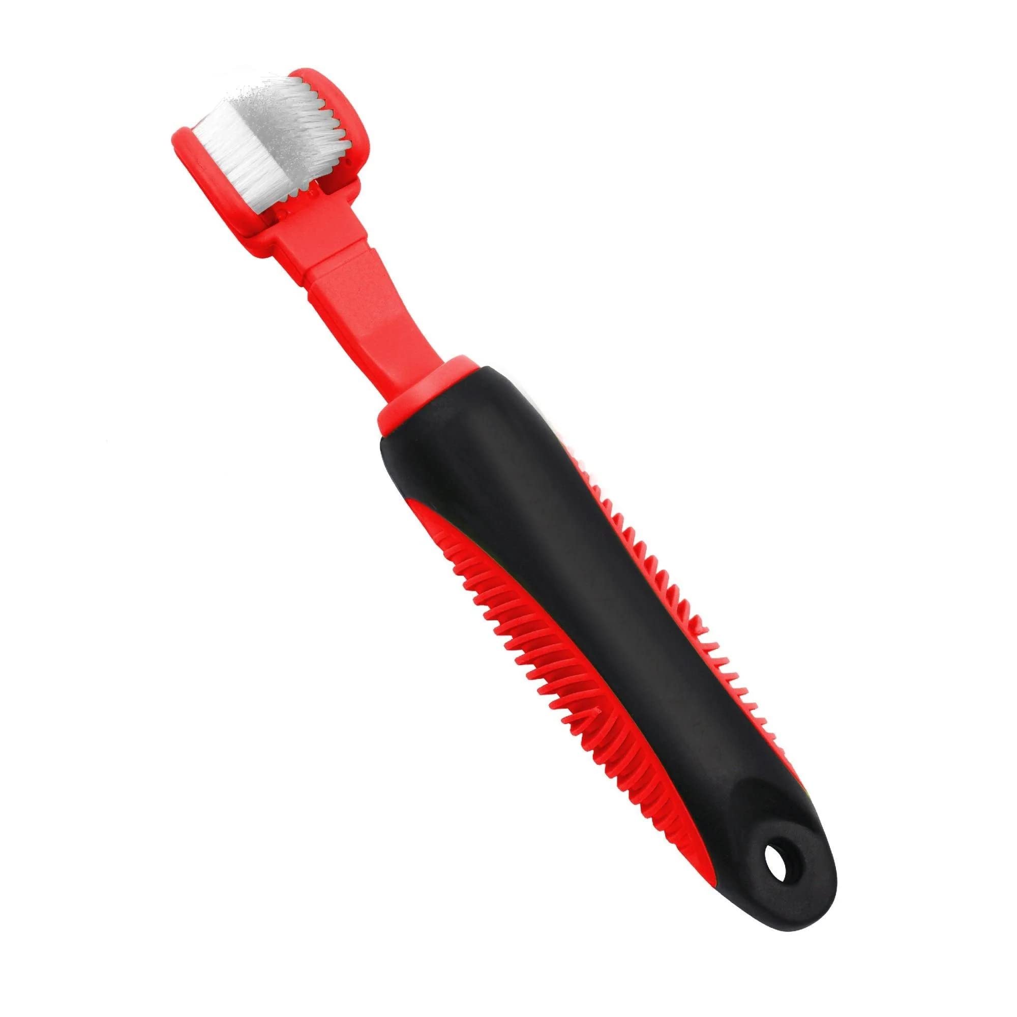 Pet Life  Denta-Clean Dual-Sided Action Bristle Pet Toothbrush