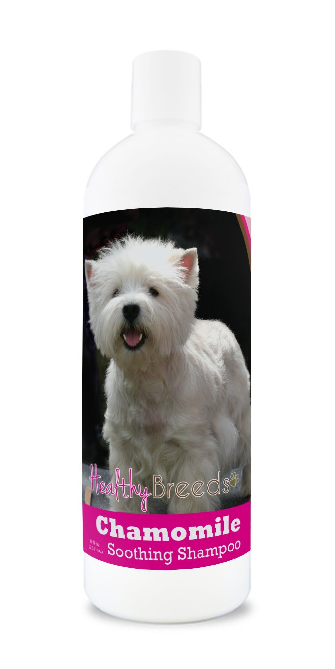 Healthy Breeds West Highland White Terrier Chamomile Soothing Dog Shampoo 8 oz