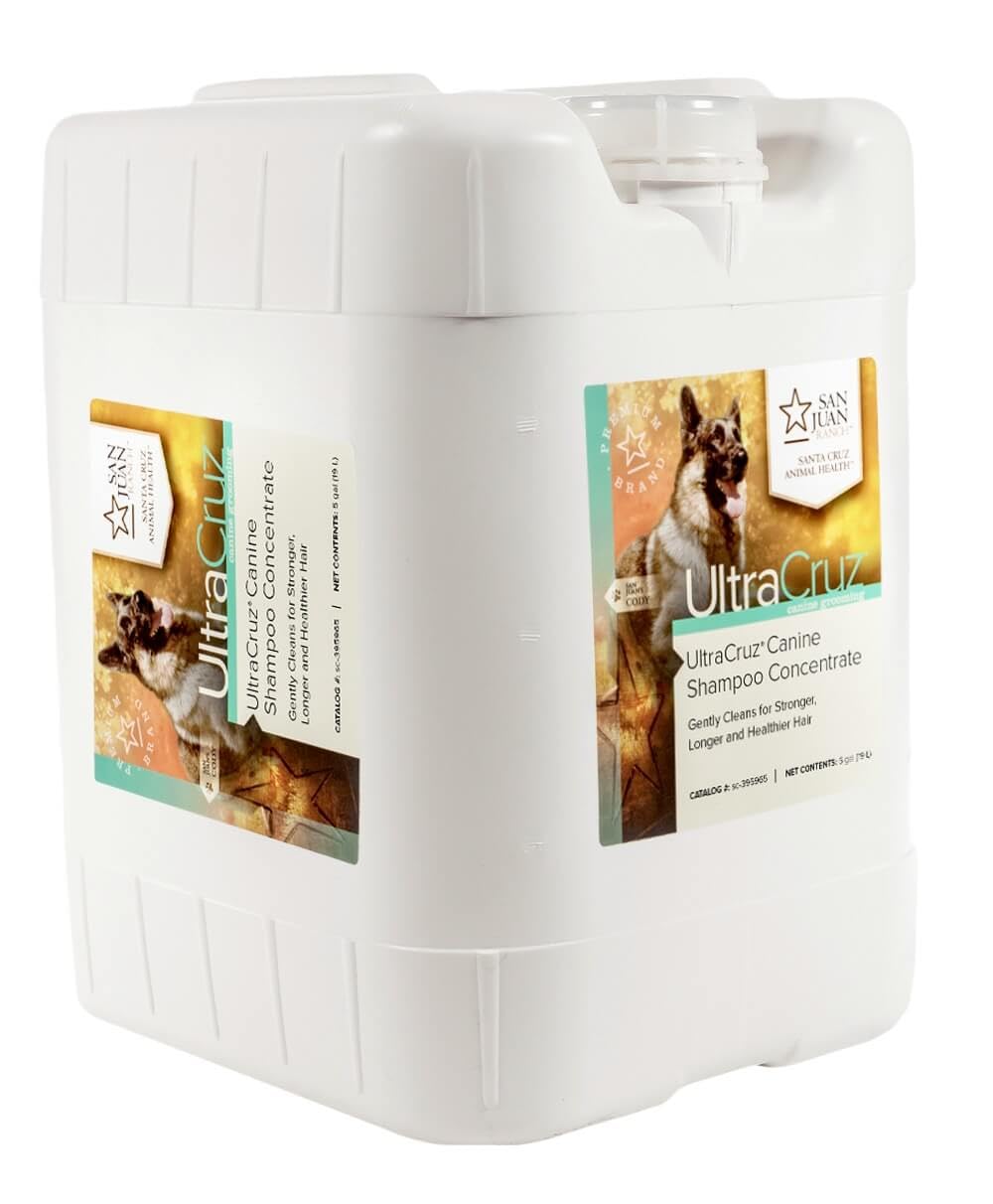 UltraCruz Canine Shampoo Concentrate, 5 gallons
