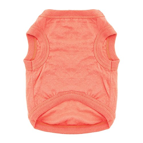 Doggie Design Cotton Dog Tank (Coral, S)