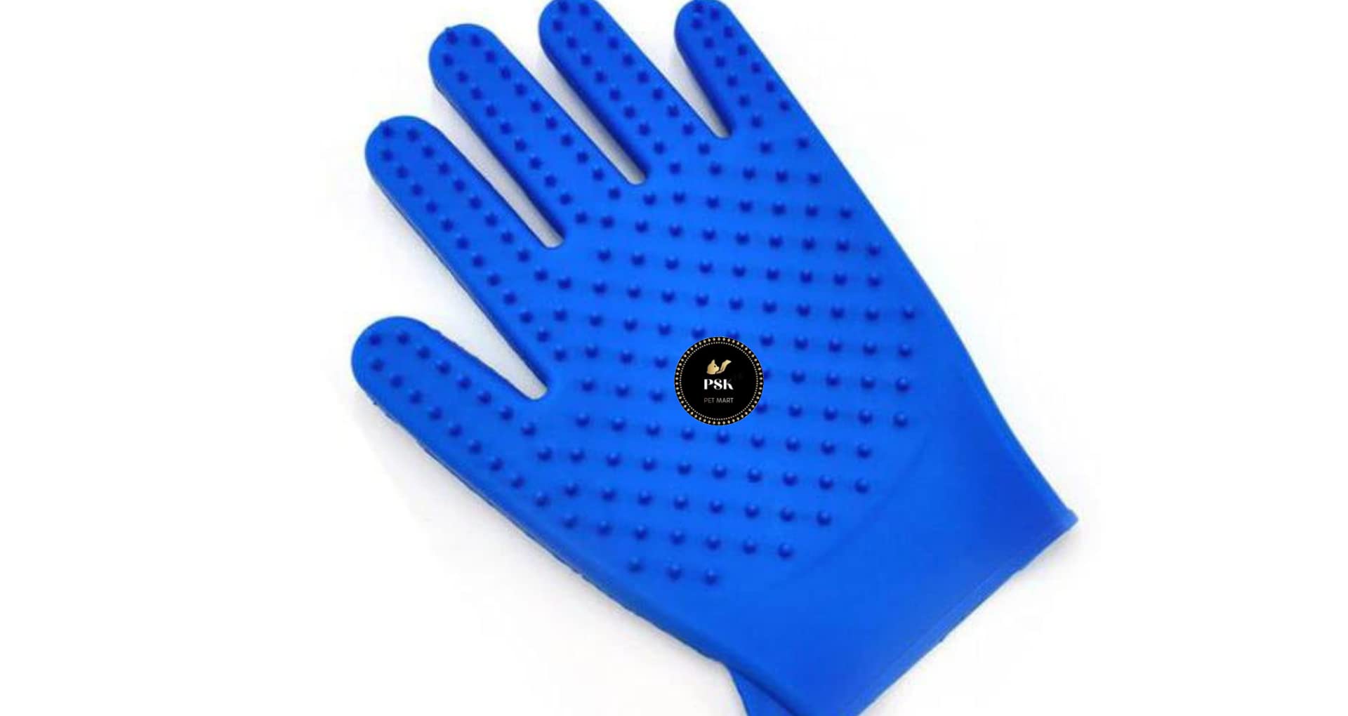 Psk Pet Mart Silicone Dog Brush Glove Gentle Efficient Back Massage Fur Washing Brush Pet Cat Grooming Deshedding Brush Glove Ba