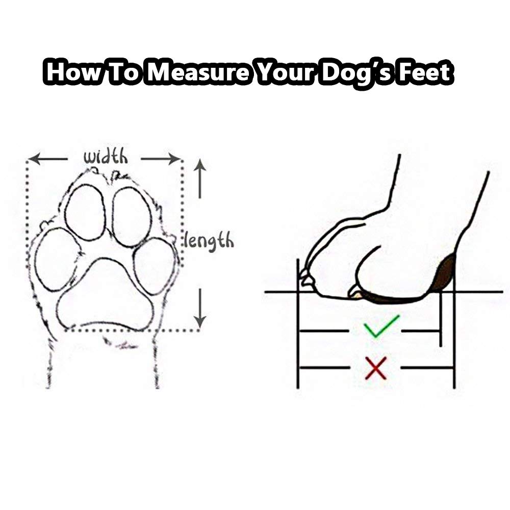 Large Big Dog Pu Leather Sport Shoes Winter Waterproof Pet Dog Puppy Martin Boots Non-Slip Pitbull Golden Retriever Rain Shoes (10(2.5X3.3 Inch)(Pack Of 4)), Brown