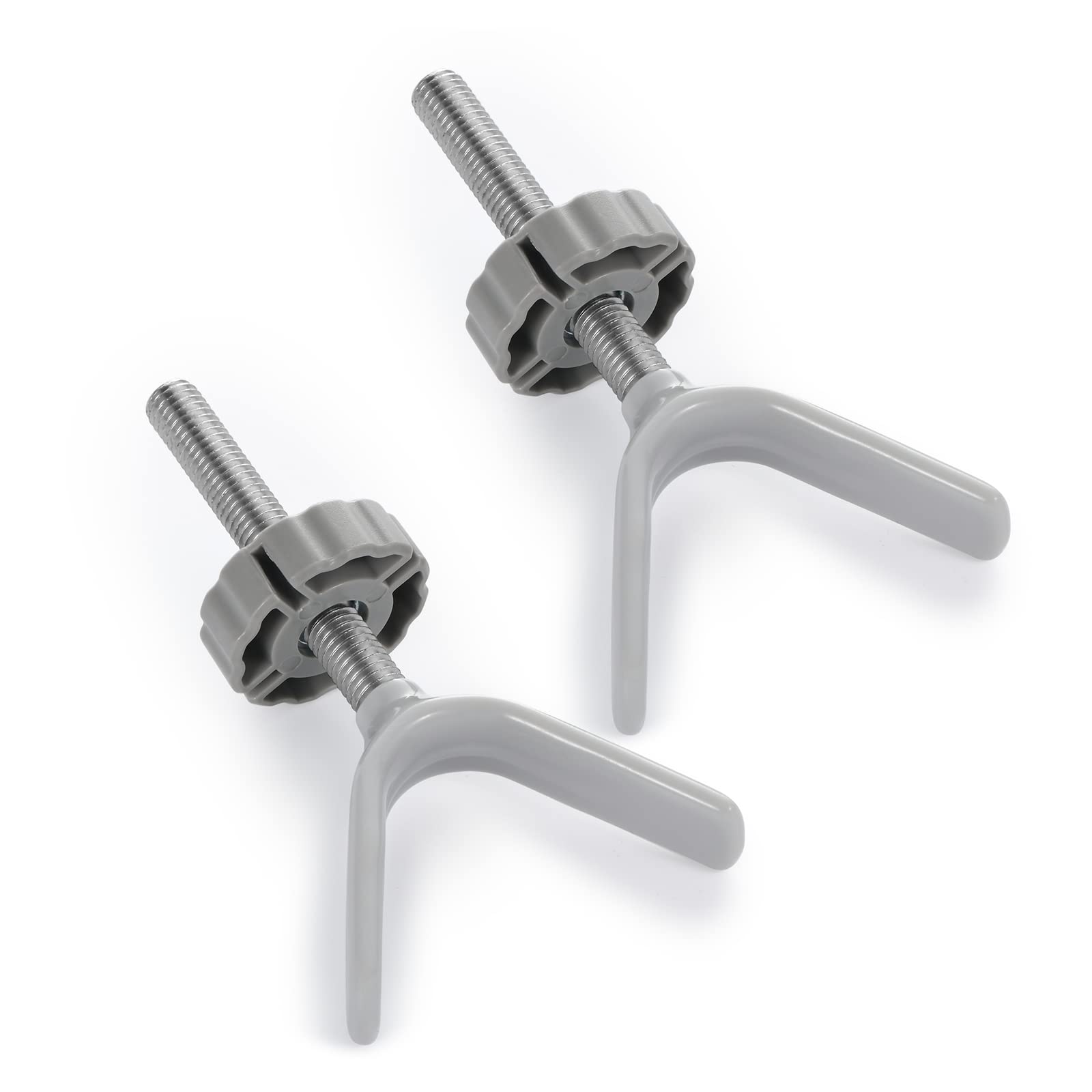 Babelio Baby Gate Stairs Banister Adapter-Y Threaded Spindle Rods for Pressure Mounted for Child & Pet Safety Gates with Extra L