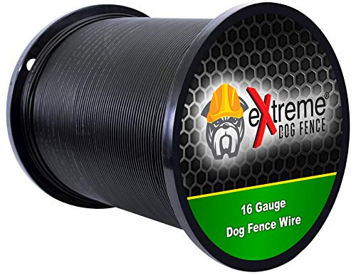 High Grade Dog Fence Wire - 2500 Feet Of 16 Gauge High Tensile Electric Dog Fence Boundary Wire. Compatible With All Brands Of P