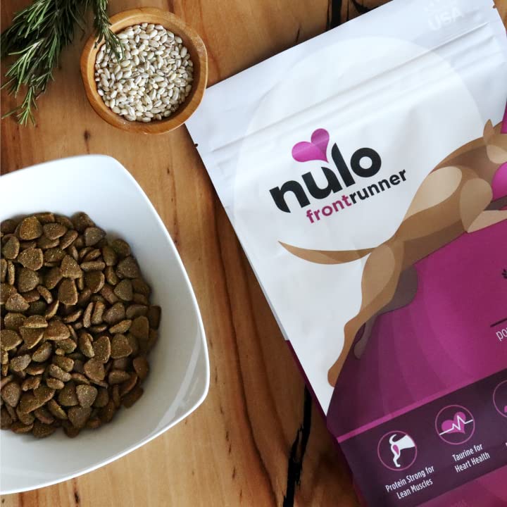 Nulo Frontrunner Ancient Grains High-Protein Dog Food, Pork, Barley, & Beef Recipe- Natural Dry Dog Food with Probiotics, Grain-
