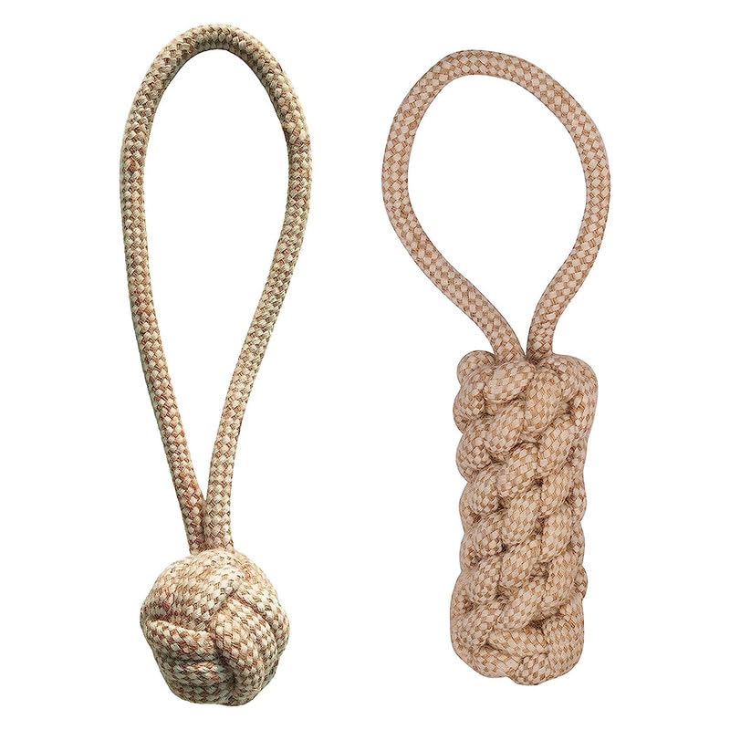Dog Trust Dog Chew Toy Combo  Handle Ball Rope Combo Fetching, Chewing, Teething,Toys For Dogs And Puppies