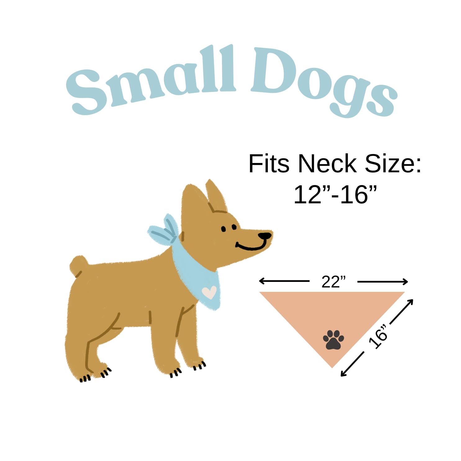 My Human Graduated! Dog Bandana Minimal Cream Beige Graduation Simple Boho Graduate Gift (Small)