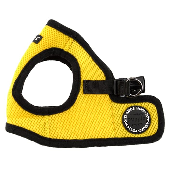 PUPPIA International Harness Soft B Vest, Large, Yellow