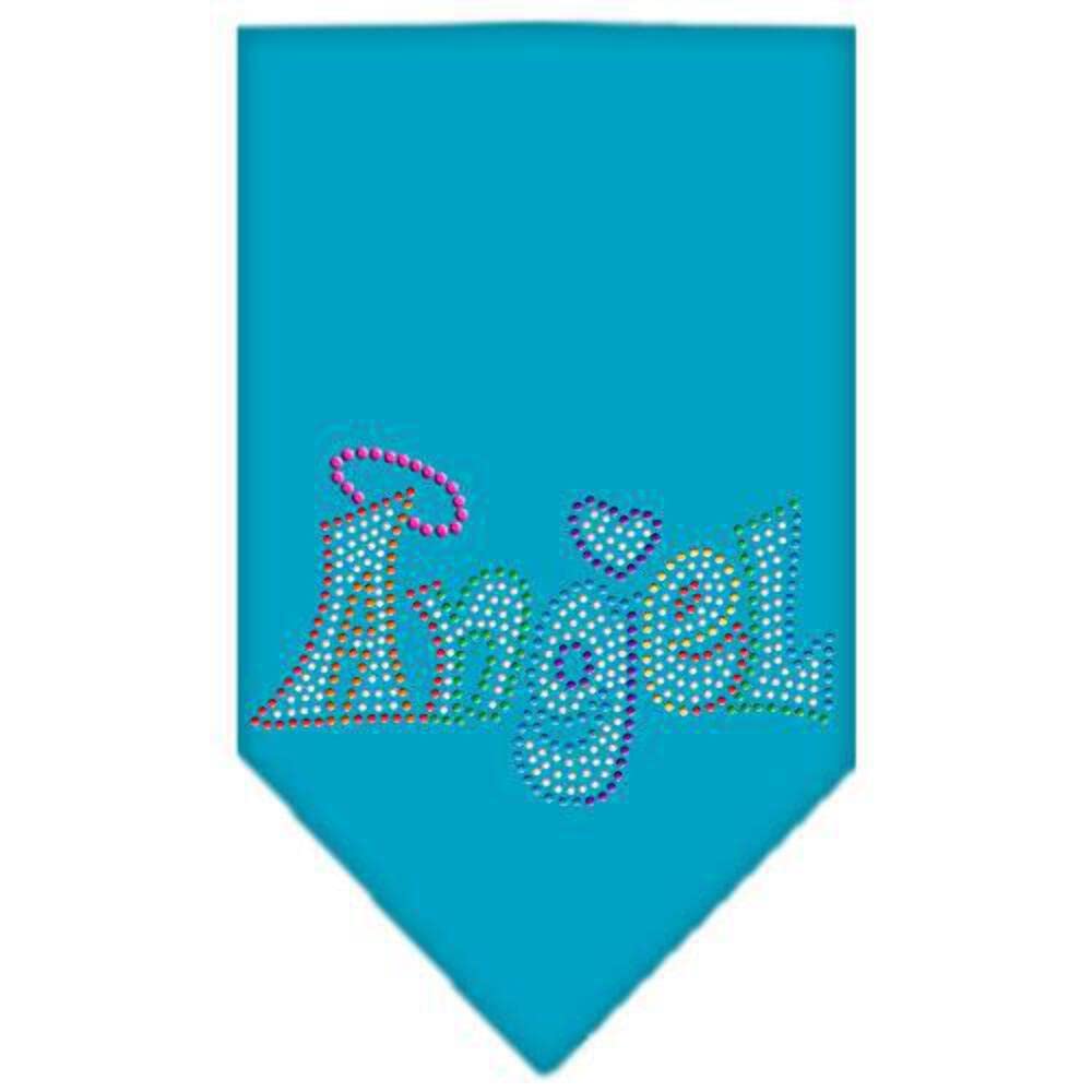 Mirage Pet Products 67-97 SMBR Technicolor Angel Rhinestone Cocoa Print Bandana, Small