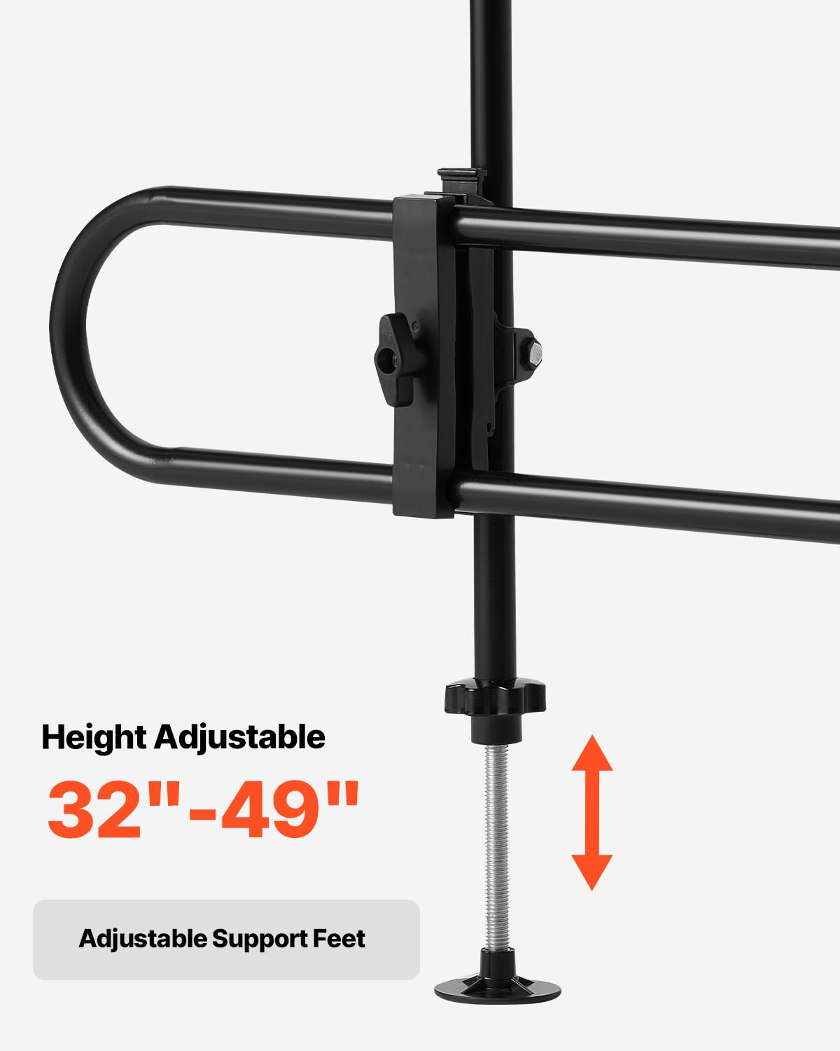 VEVOR Dog Car Barrier, Adjustable Universal-Fit Vehicle Pet Barrier for Cars, Trucks and SUVs, Easy to Install Dog Car Gate - St