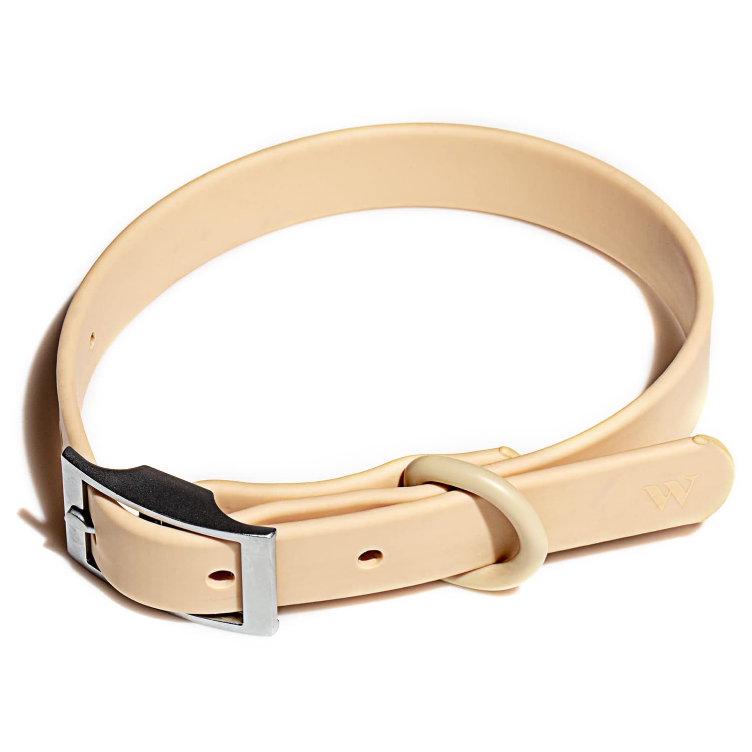 Wild One Dog Collar, The Original Easy-Clean, All Weather Flex-Poly Strap With Metal, Durable, Dirt And Odor Resistant, Size L, 