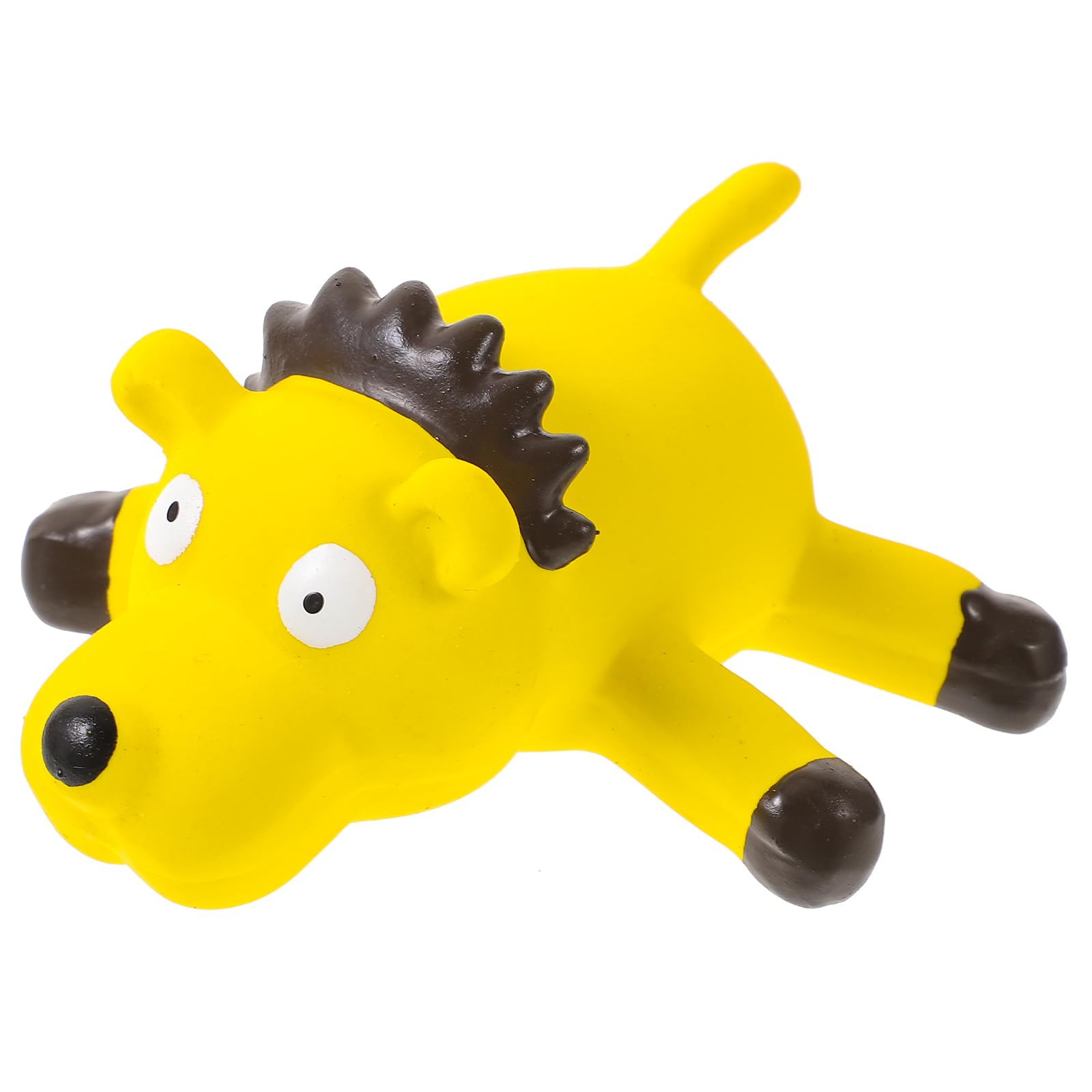 Logofun Dog Squeaky Toy Lion Dog Chewing Toy Latex Puppy Interacting Toy With Squeaker Latex Cartoon Animal Puppy Toy For Pet Su