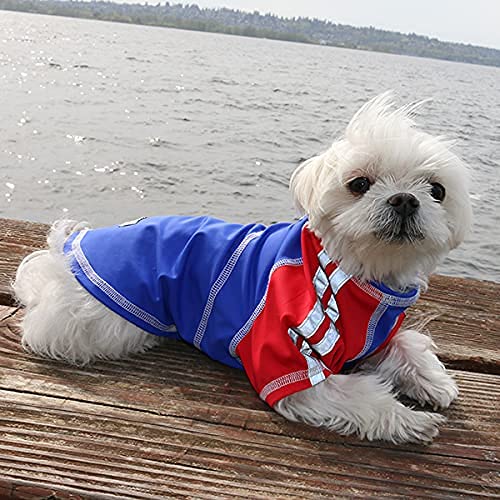 Louie de Coton Sun Shirt for Dogs & Cats | Size: L | UV Protection Cooling T-Shirt for Pets | UPF50+ Max Protection from Sunburn