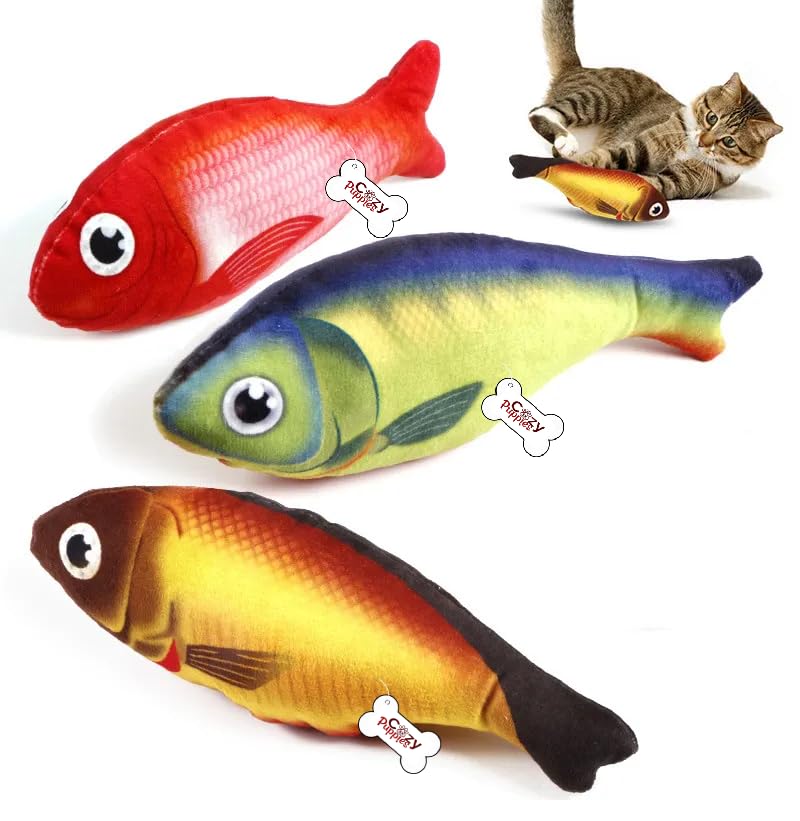 Cozy Puppies Catnip Toy, Cat Chew Toy Bite Resistant Catnip Toys For Cats,Catnip Filled Fish Mice Cat Teething Chew Toy1 Piece 