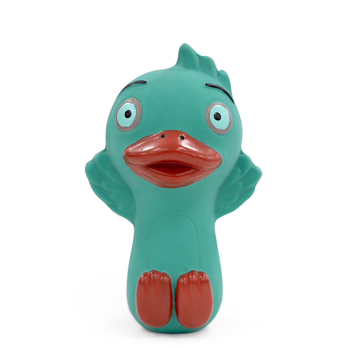 Zigly Lifestyle Dash Duck Squeaker Dog Toy | Soft Interactive Chew Toy For Teething, Fetch & Indoor Play | Fun Squeaky Toy For D