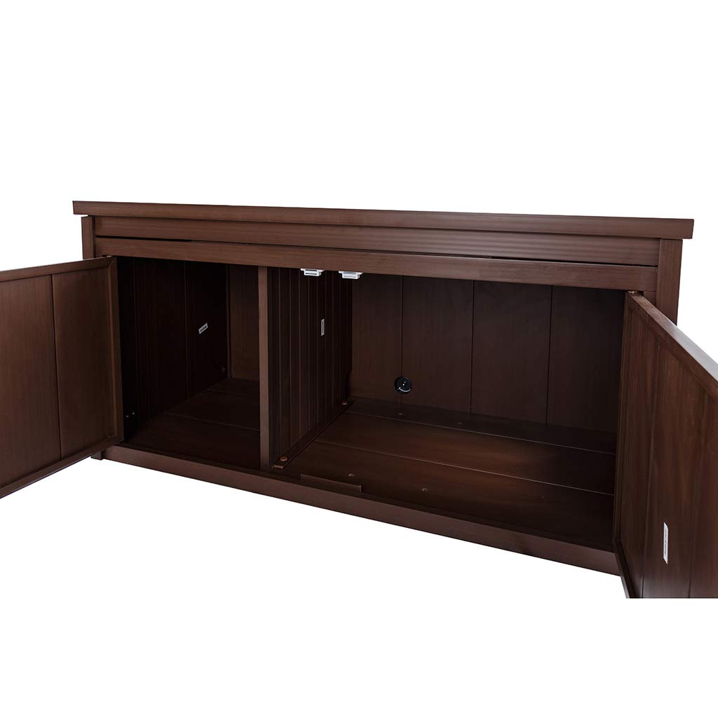 Litterloo Bench, Litter Box Cover /Russet
