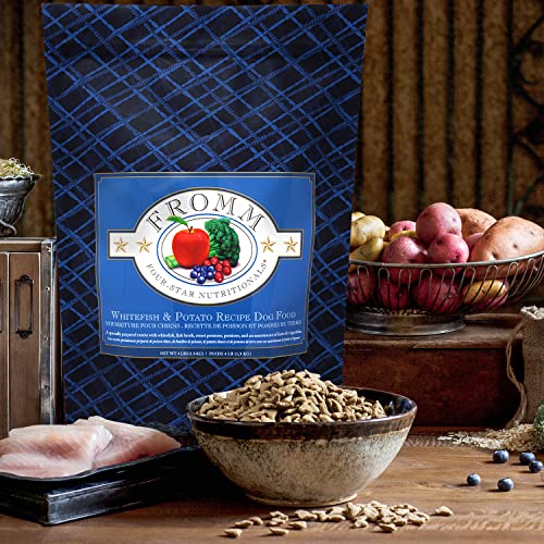 Fromm Four-Star Nutritionals Whitefish & Potato Dog Food - Premium Dry Dog Food - Whitefish Recipe - 4 lb