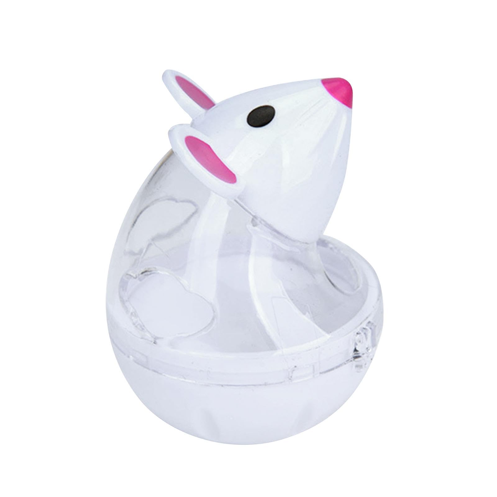 Enakshi Cat Treat Toy Small Cat Food Balls Slow Feeder For Interactive Training Cats White|Pet Supplies | Cat Supplies | Toys