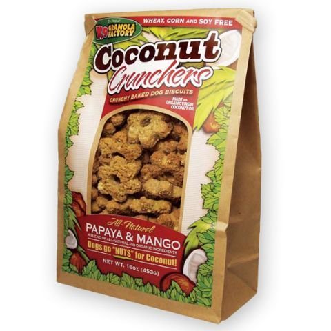 K9 Granola Factory Papaya And Mango Coconut Crunchers 14 Oz