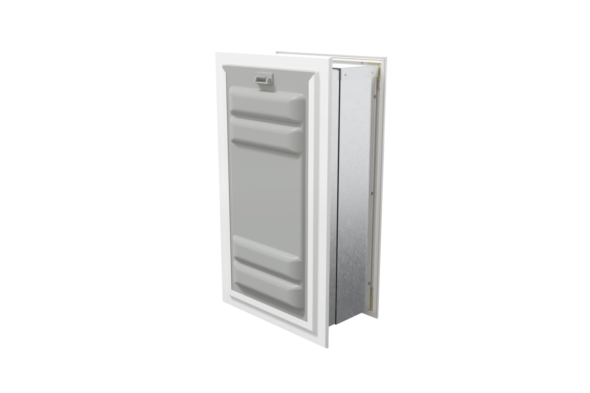 Endura Flap Pet Door For Walls In White | Energy-Efficient Single Flap Design For Wall Installations | All-Weather Protection Wi