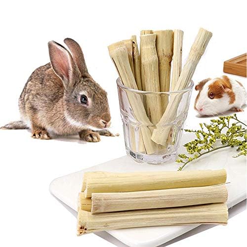 Dbeans Flourithing 150G Rabbit Chew Toys, Rabbit Treats Made from Sweet Bamboo, Guinea Pig Keep Clean Teeth and Healthy Gums, Ch
