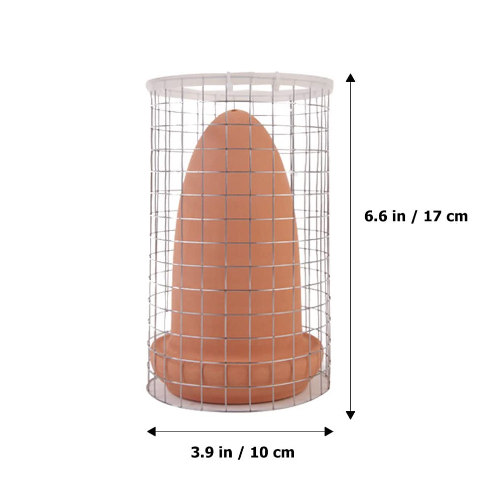 Popetpop Fish Breeding Cones Cave, Ceramic Spawning Breed Cone Spawning Slates Spawning Breed Cone For Discus Fish Angelfish