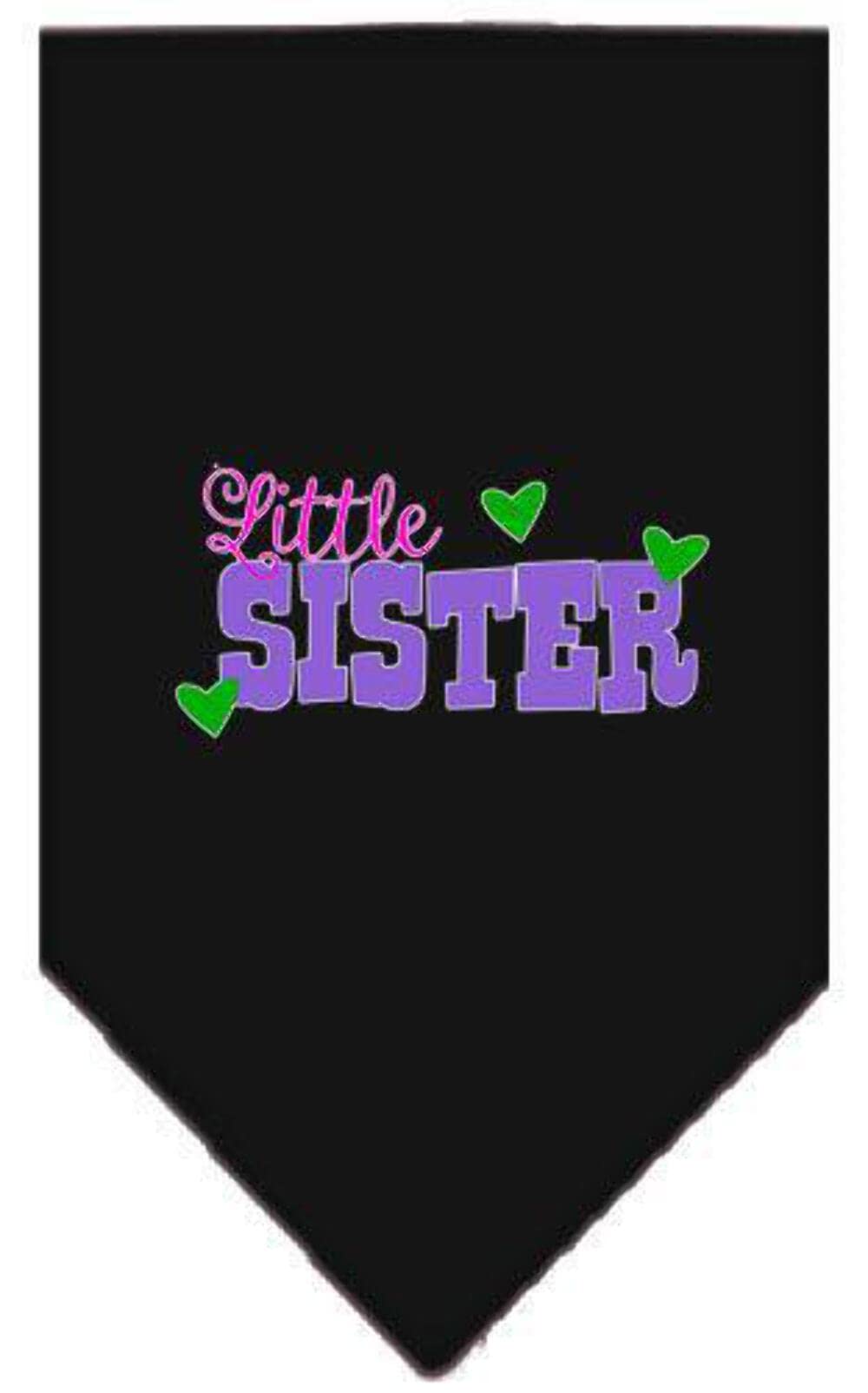 Mirage Pet Products Little Sister Screen Print Bandana Cocoa Small