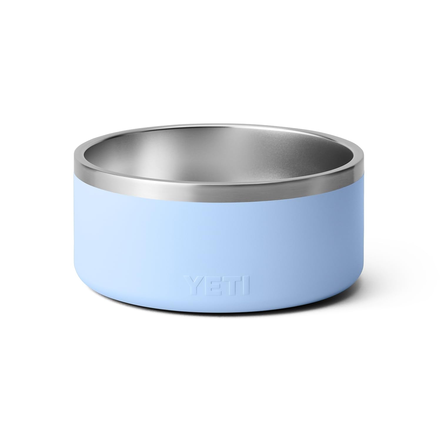 Yeti Boomer 8, Stainless Steel, Non-Slip Dog Bowl, Holds 64 Ounces, Big Sky Blue