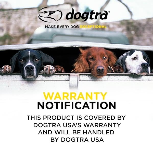 Dogtra YS600 Rechargeable Waterproof No Bark Collar - 1 Count, Plastic, YS600 Model, High-Output, YS600 NO BARK e-Collar