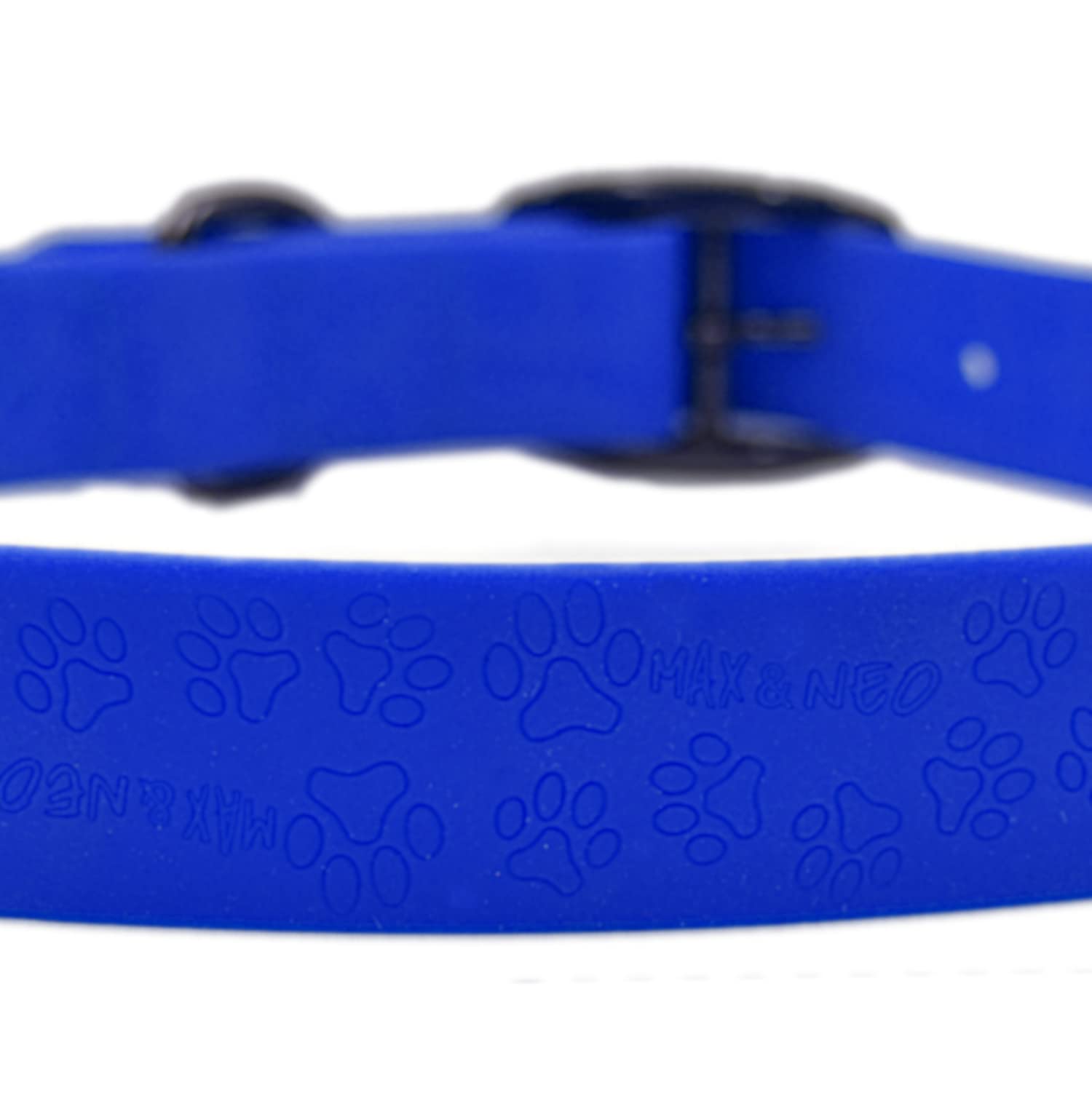 Max And Neo Waterproof Martingale Dog Collar - We Donate A Collar To A Dog Rescue For Every Collar Sold (Large, Red)