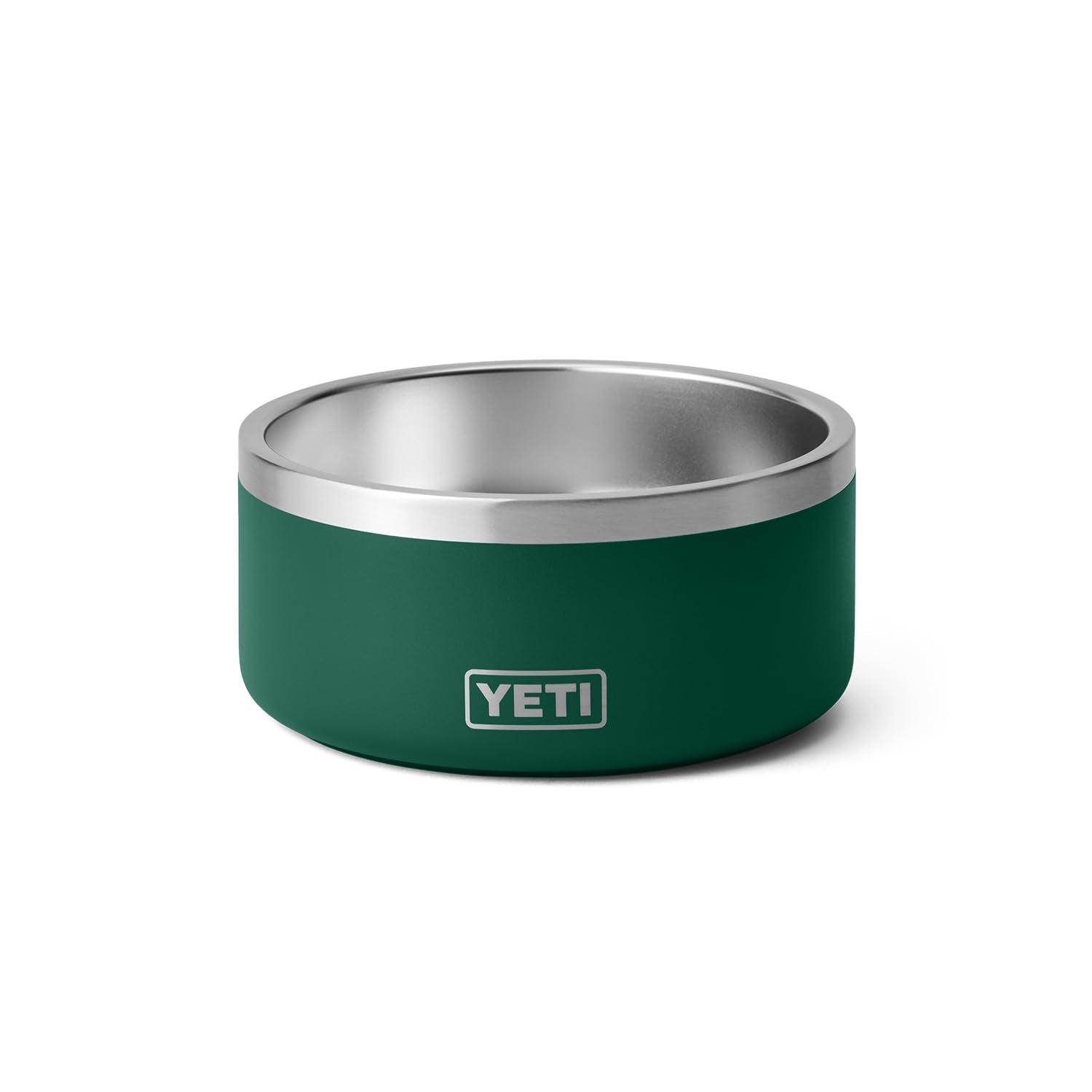 YETI Boomer 4, Stainless Steel, Non-Slip Dog Bowl, Holds 32 Ounces, Black Forest Green