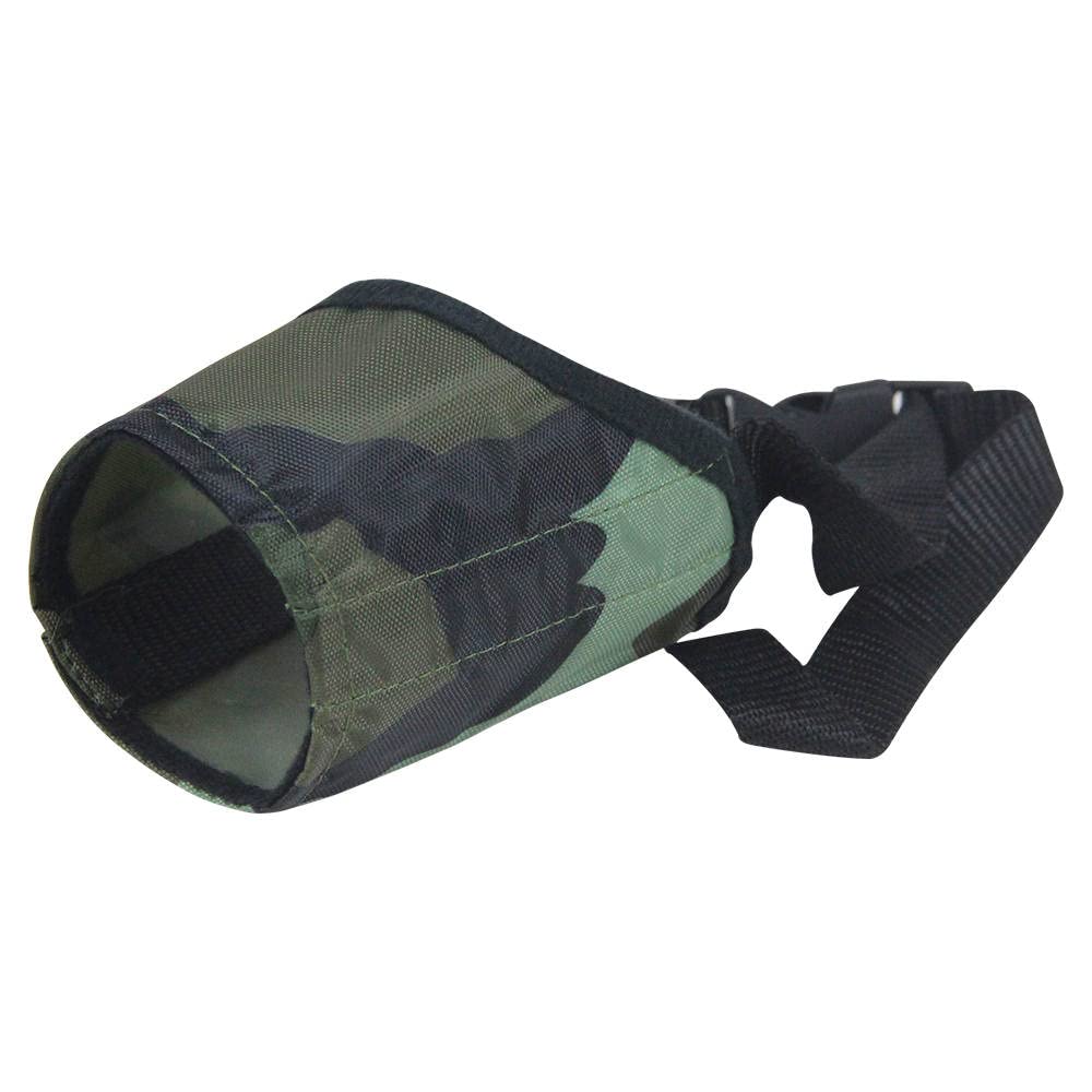 Ateliepets Soft Dog Muzzle For Puppies, Stop Biting, Barking & Chewing - 5 Colors & Sizes (Khaki Green, Small)
