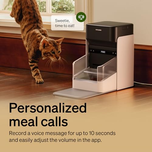 PETLIBRO RFID Automatic Cat Feeder, Collar Sensor-Activated Personalized Meals, Cats Recognition & Diet Tracking for Multi-Pet H