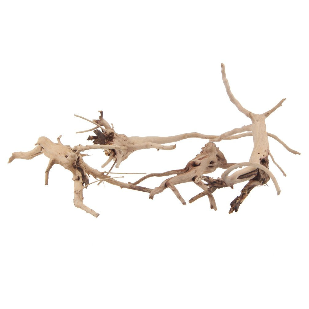 Emours Natural Driftwood Vine Branches Reptiles Aquarium Decoration Assorted Sizes,Small,4 Pieces