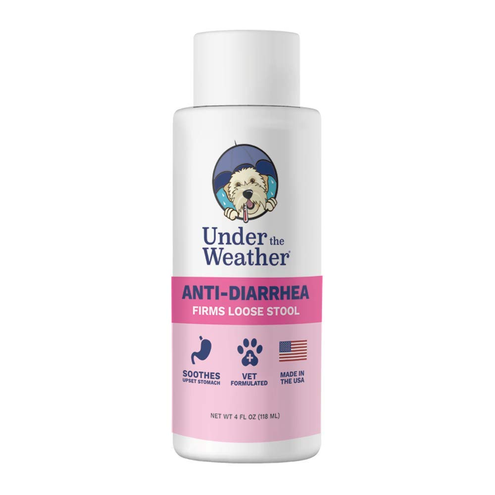 Under the Weather Anti-Diarrhea Liquid for Dogs and Cats - Soothe Your Pets Upset Stomach and Provide Relief from Diarrhea - (4
