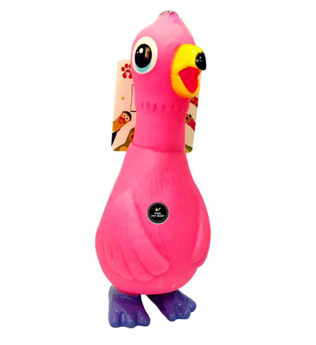 Psk Pet Mart PetSafe Natural Latex Squeaky Dog Toy For Puppies & Small Breeds  ChewResistant, Gentle On Teeth, And Perfect Fo