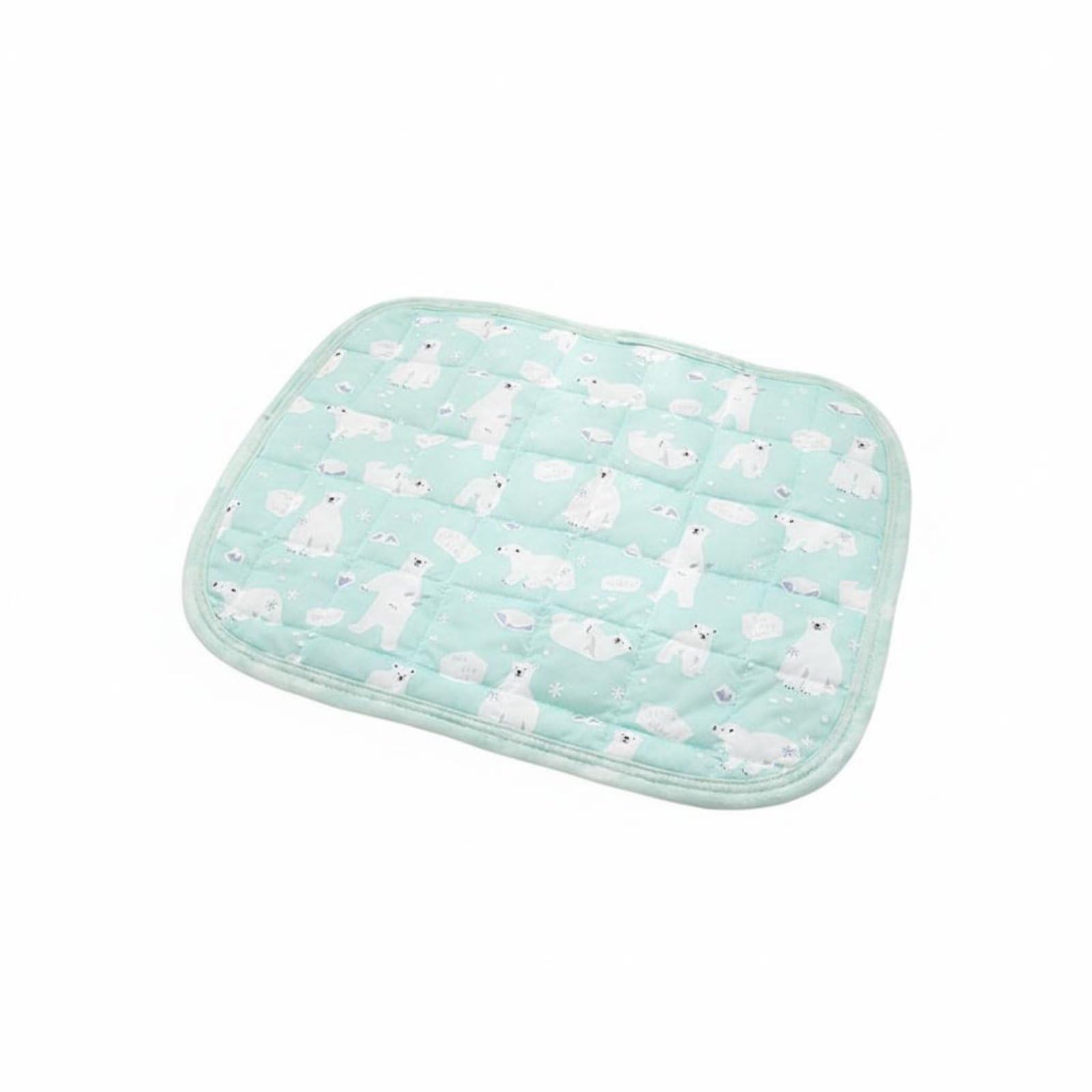 MERISHOPPNonSlip Bottom Quilted Cooling Pet Bed Cartoon Prints Pet Cooling Mat Breathable Dog Mat for Dogs, Cats, Small Animals